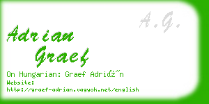 adrian graef business card